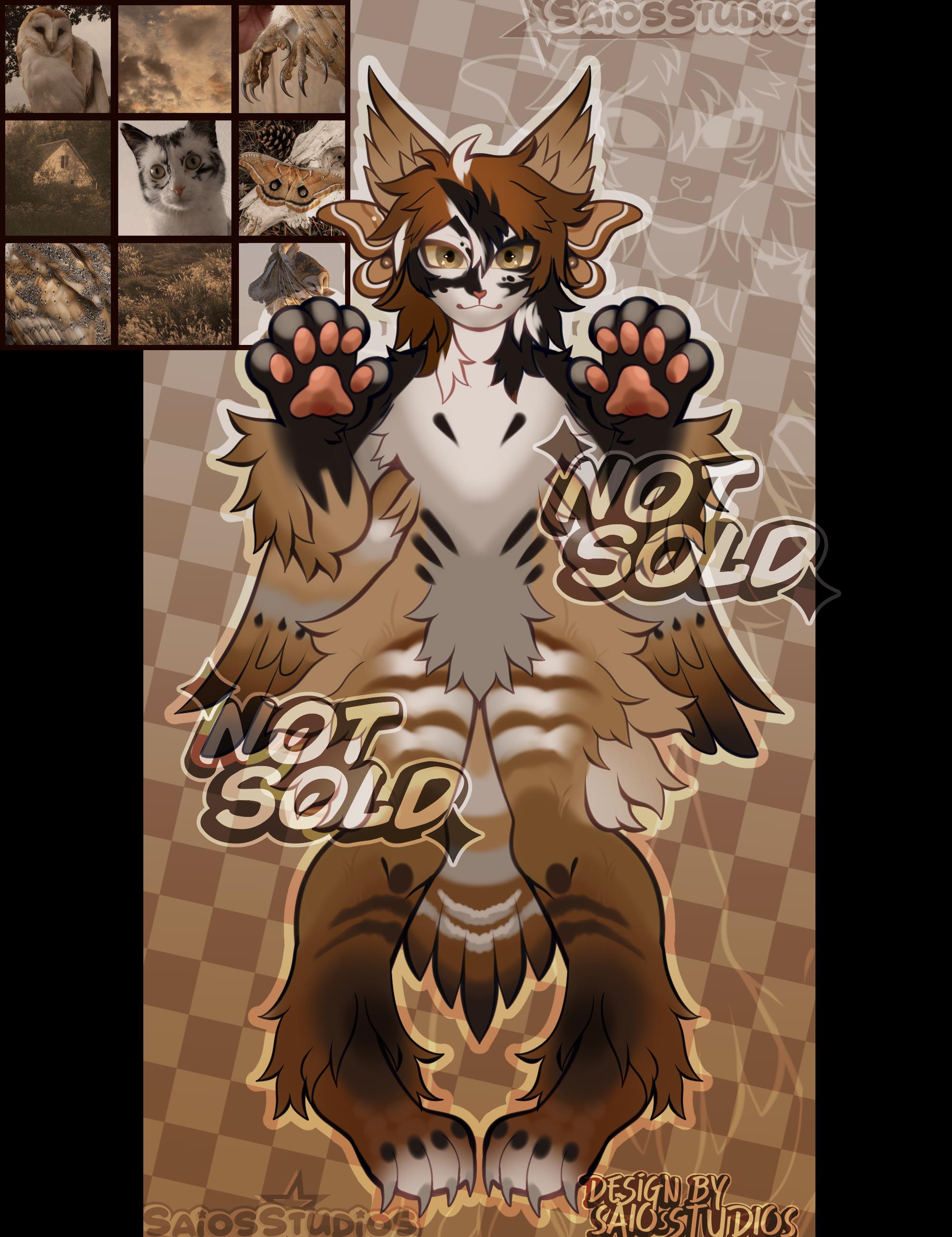 Autumn Owl Kitty Adopt~!! || Furry/Fursona OC Adoptable