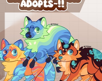 Lil Raccoon wordt geadopteerd! || Furry/Fursona Adoptables