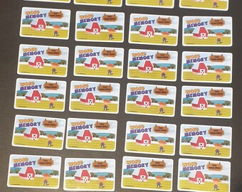 Vocabulary BuilderWord Match up Game Farm Animals Edition