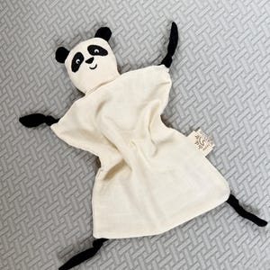Personalized Animal Lovey, Baby Shower Gift, Baby Blanket,Panda Lovey, Personalized Blanket, Security Blanket, New Baby gift