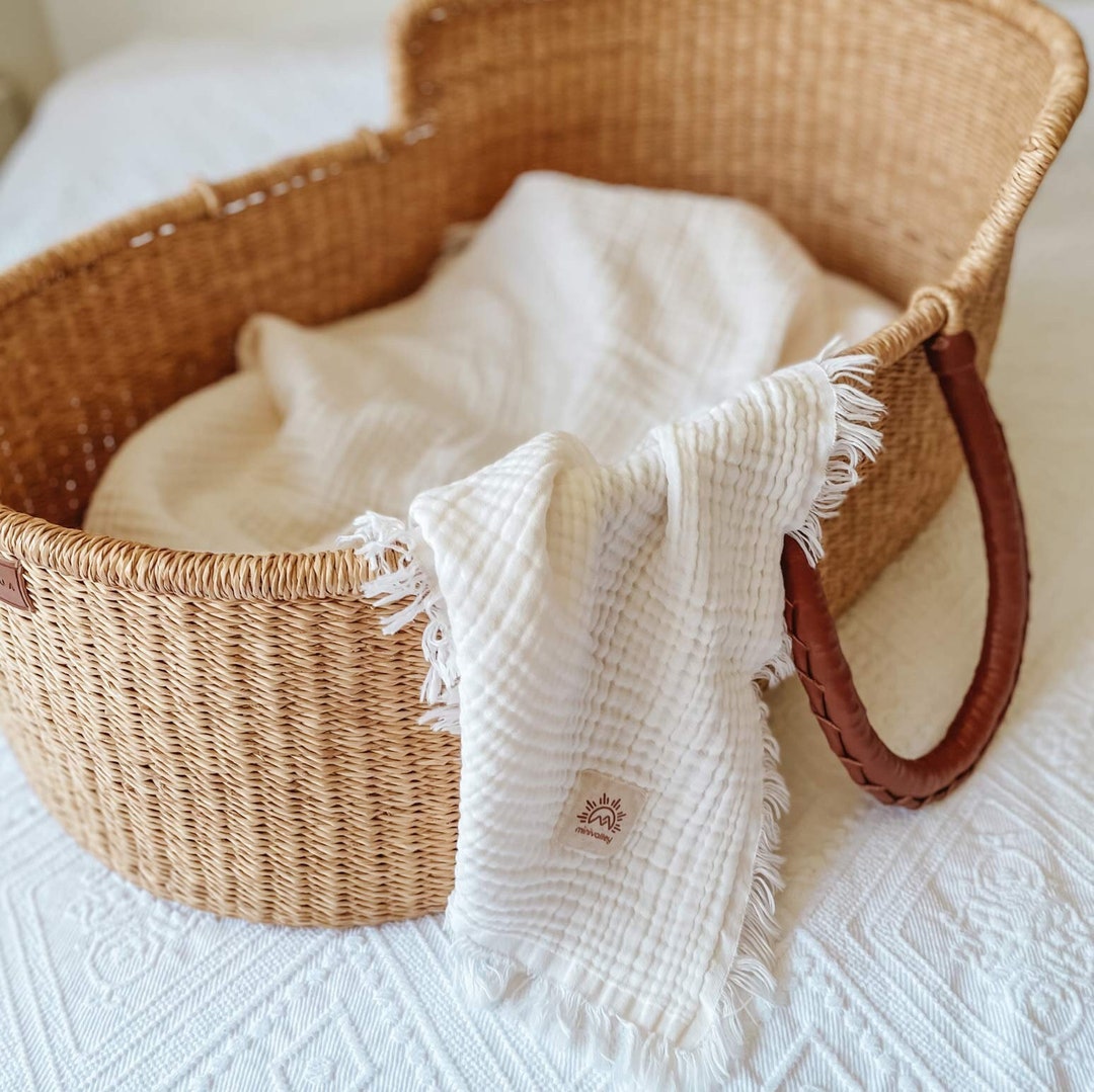 Gauze Baby Blanket 4 Layers Gauze Blanket 100 Cotton Muslin Etsy