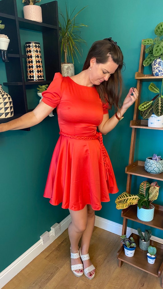 Celeste Braided Belt Dress - Etsy Australia