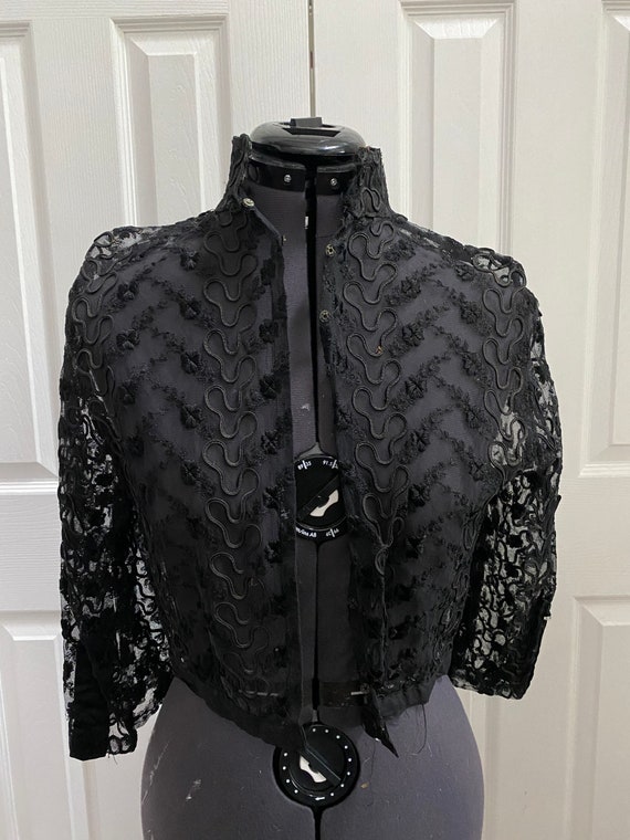 Victorian Ribbon Lace Jacket