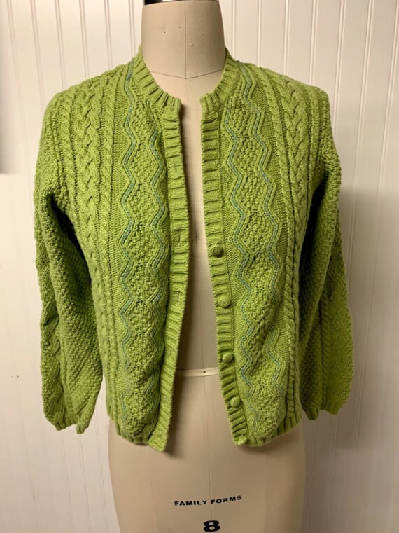 Vintage Cable Knit Sweater