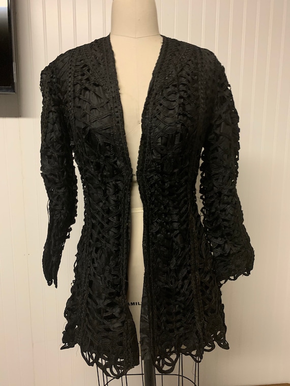 Victorian Ribbon Lace Jacket