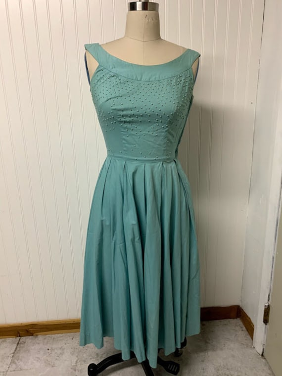 1940s Tailored Junior Dress