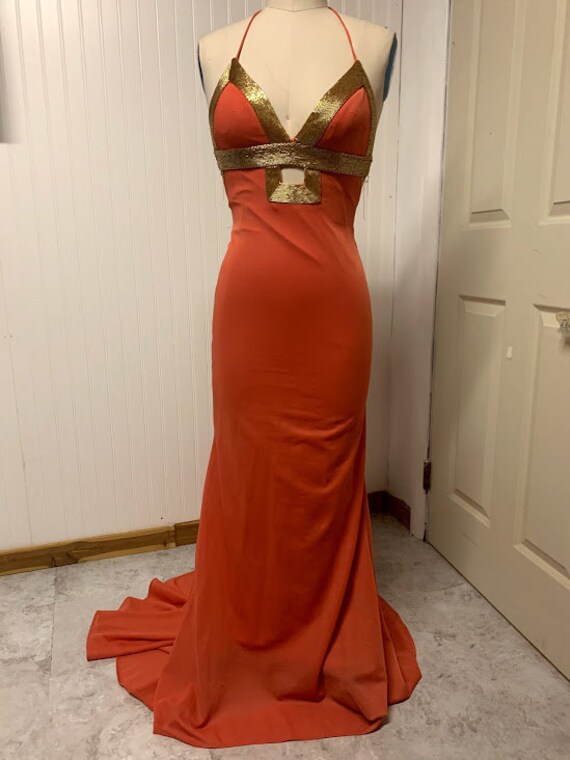 Vintage 1970's Stretch Disco Dress