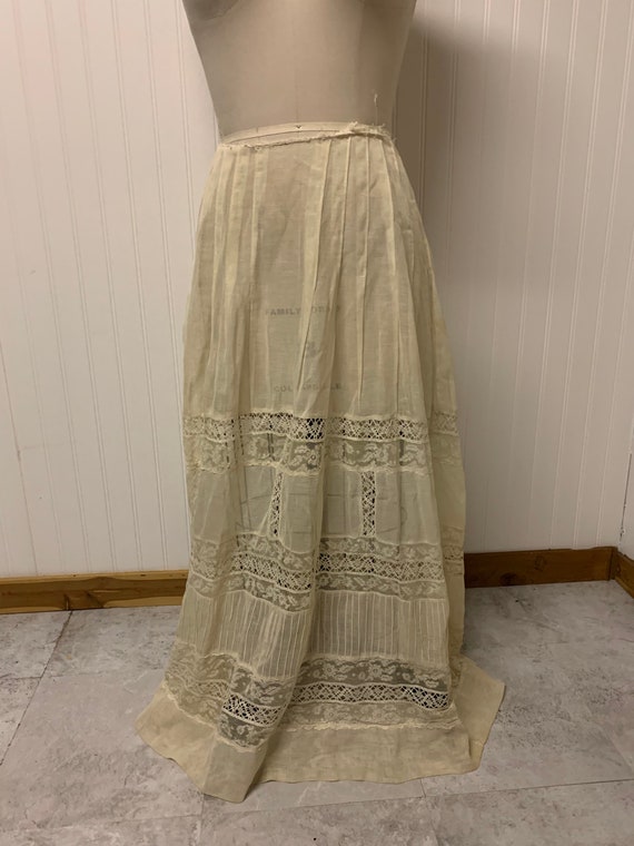 Edwardian Cotton Skirt