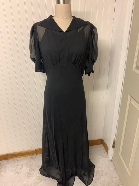 1930’s Chiffon Dress