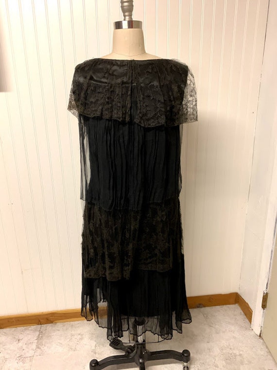 1920's Tiered Lace Dress