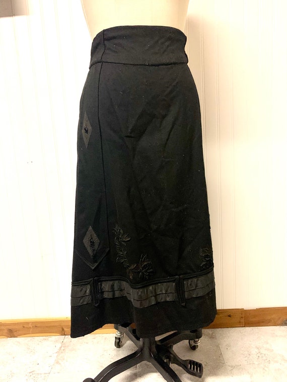 Edwardian Wool Skirt