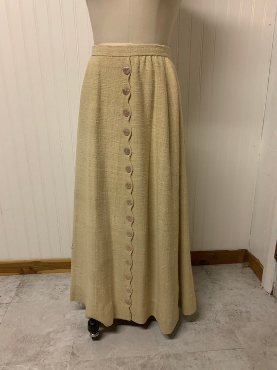 1930’s Heavy Linen Skirt