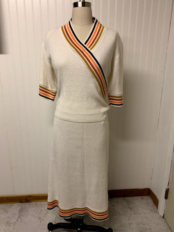Vintage 1970's Knit Set