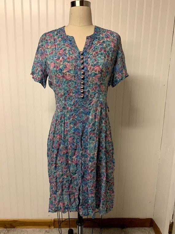 1930's Rayon Dress