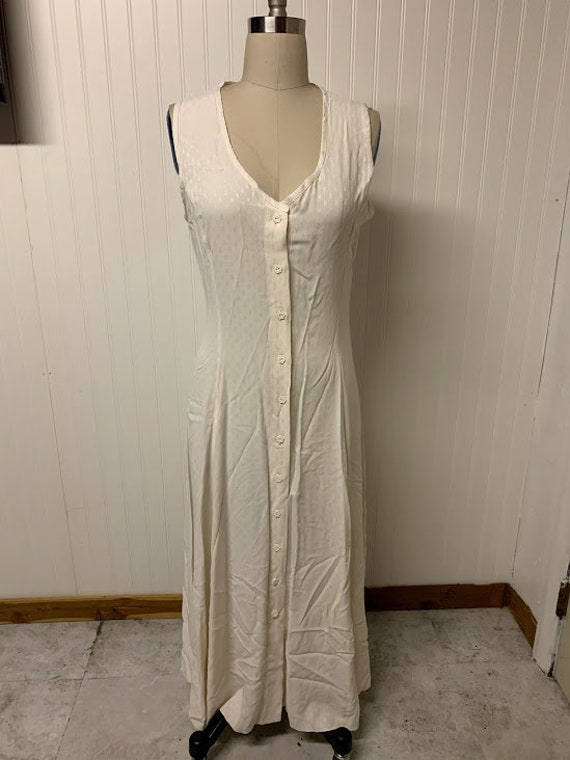 1990's Rayon Midi Dress