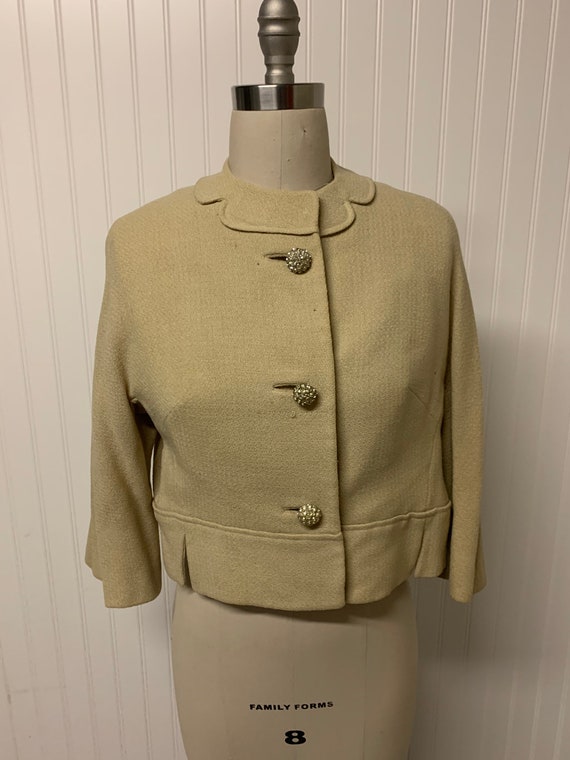 1940’s Wool Cropped Jacket