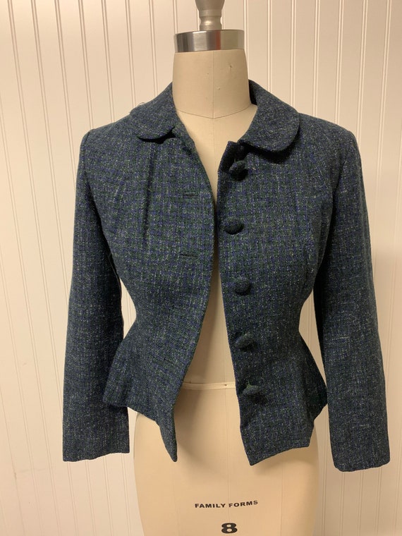 1940’s Blue Wool Blazer