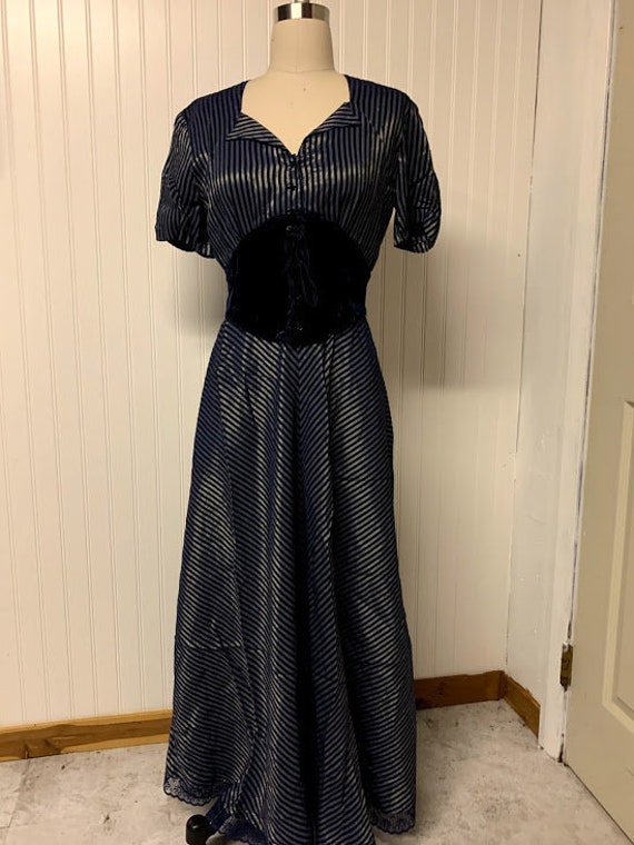Vintage Striped Dress