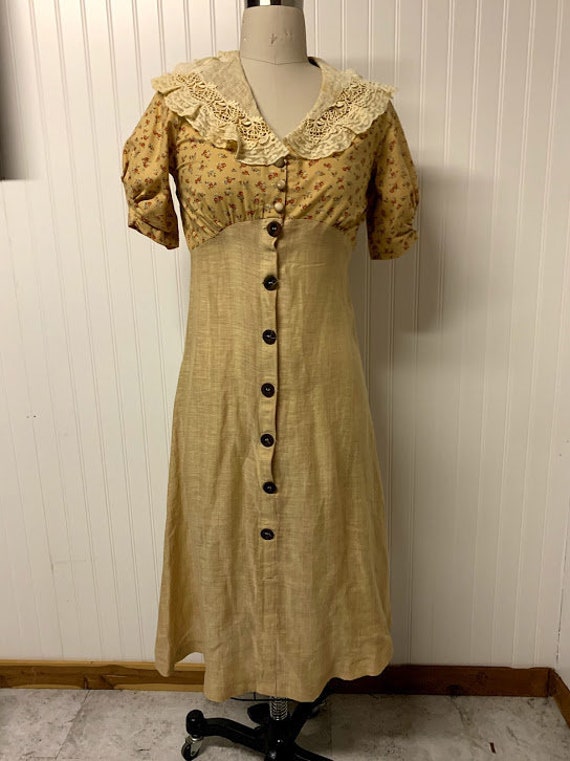 1940's Cotton Day Dress