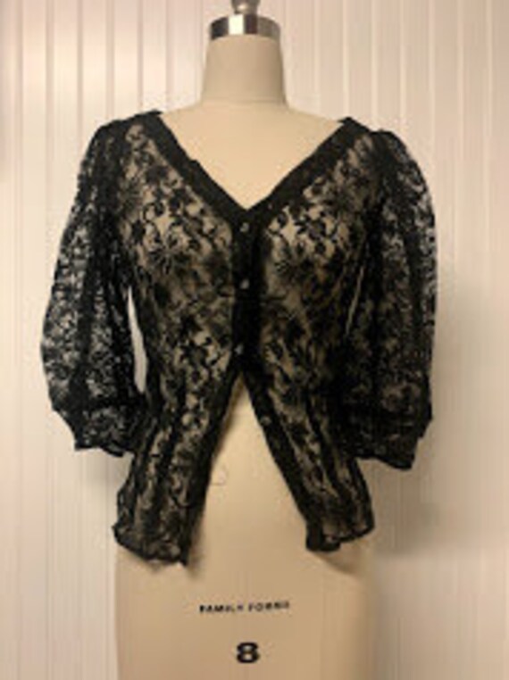 1940's Lace Blouse