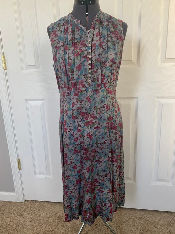 1940’s Floral Dress