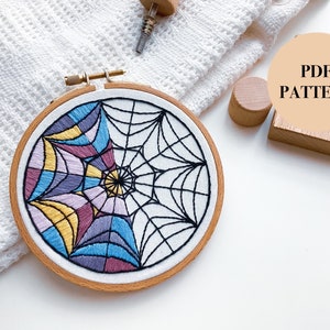 Ophelia Hall Window Embroidery PDF Pattern: Beginner Stitch Guide (Digital Download)