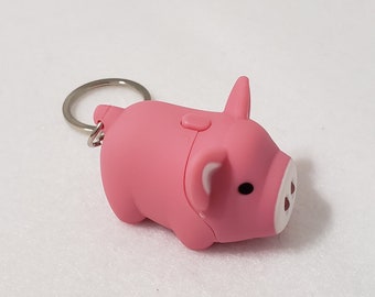 pig keychain