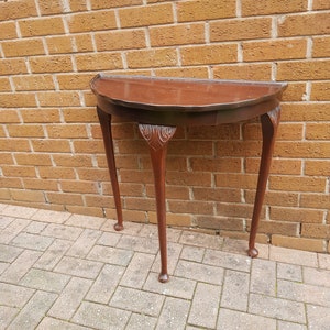 Half moon sale telephone table
