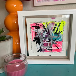 Abstract Painting. Mixed Media Art. Original Abstract. Colorful Art. Abstract Artwork. Mixed Media Painting. Modern Art. Original Small Art.