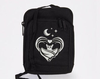 Goth Travel Wallet Crossbody Phone Bag