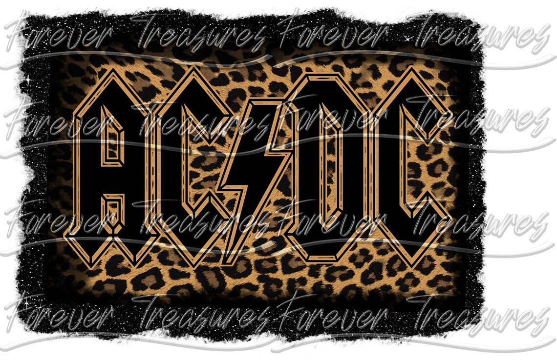 Rock Band Leopard Black - Etsy