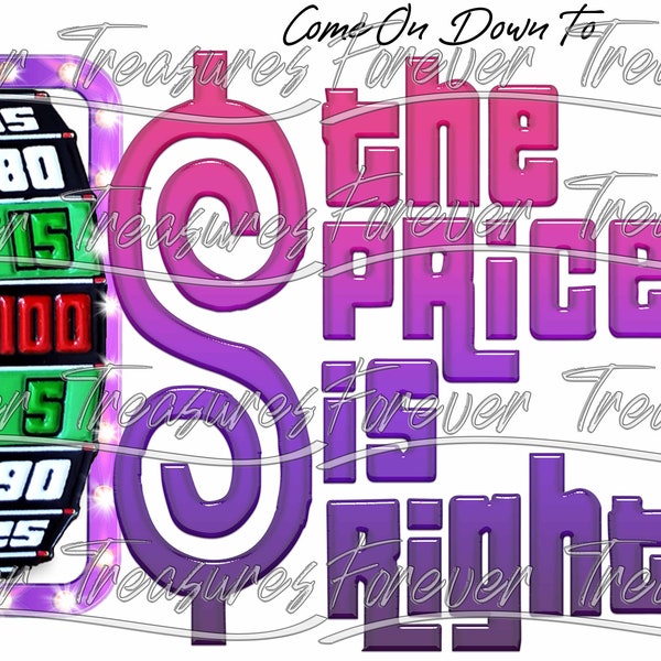 Price Is Right Pink Purple