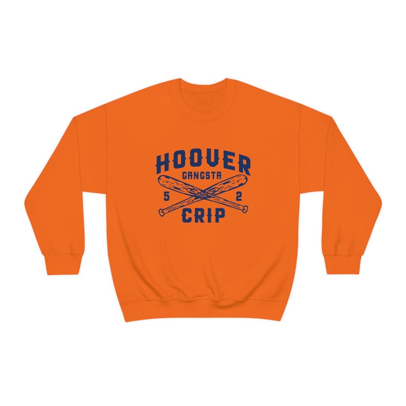 5 Deuce Hoover Gangsta Crip Heavy Blend Crewneck Sweatshirt Etsy