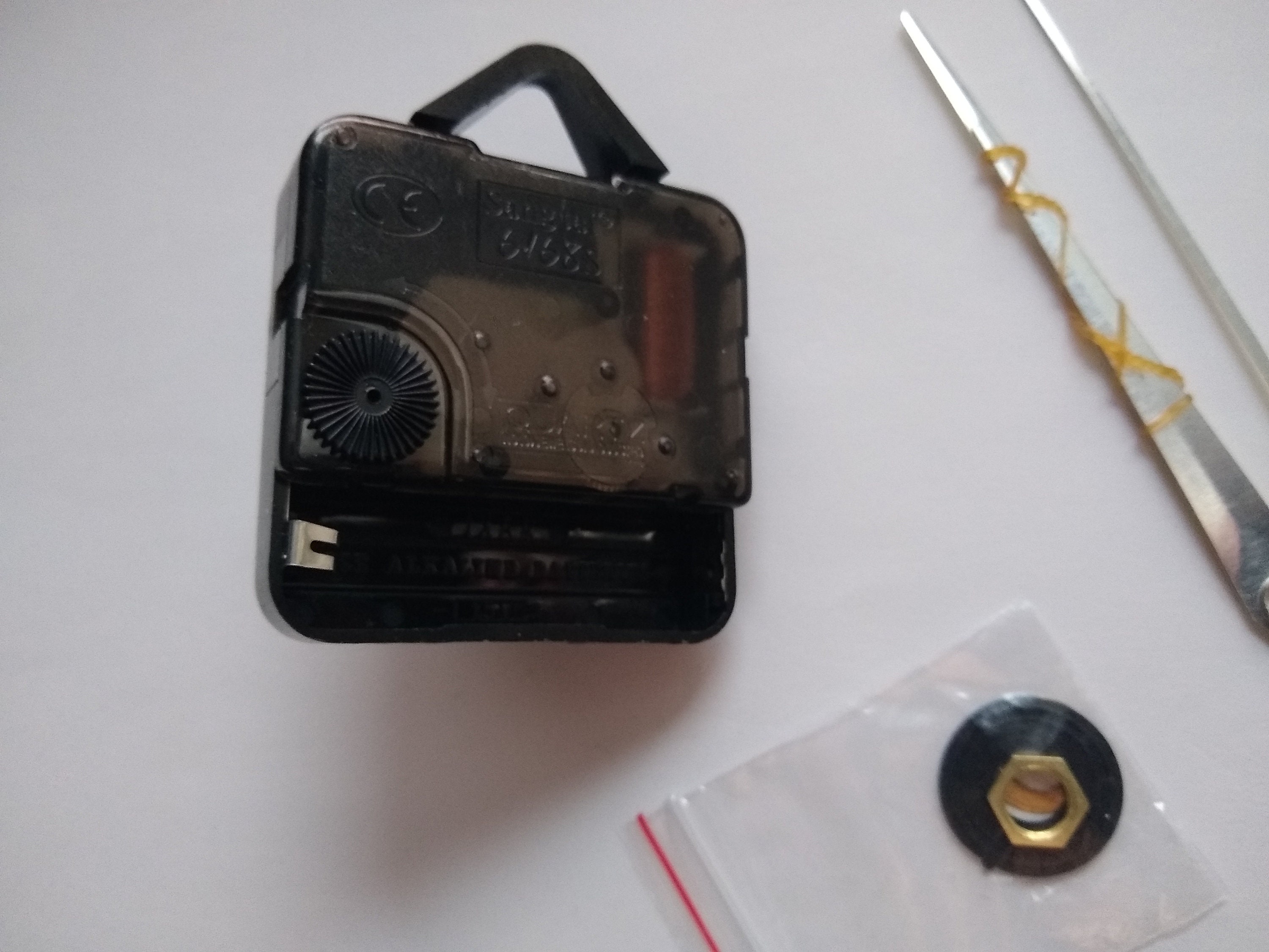 Clock Mechanism Do It Yourself Parts Kit Clock Making Supplies Hands Battery Operated Etsy