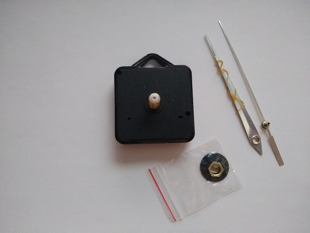 Clock Mechanism Do It Yourself Parts Kit Clock Making Supplies Hands Battery Operated Etsy