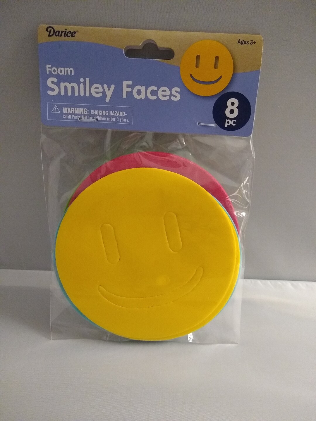 Foam Shapes - Smiley Faces 8gms