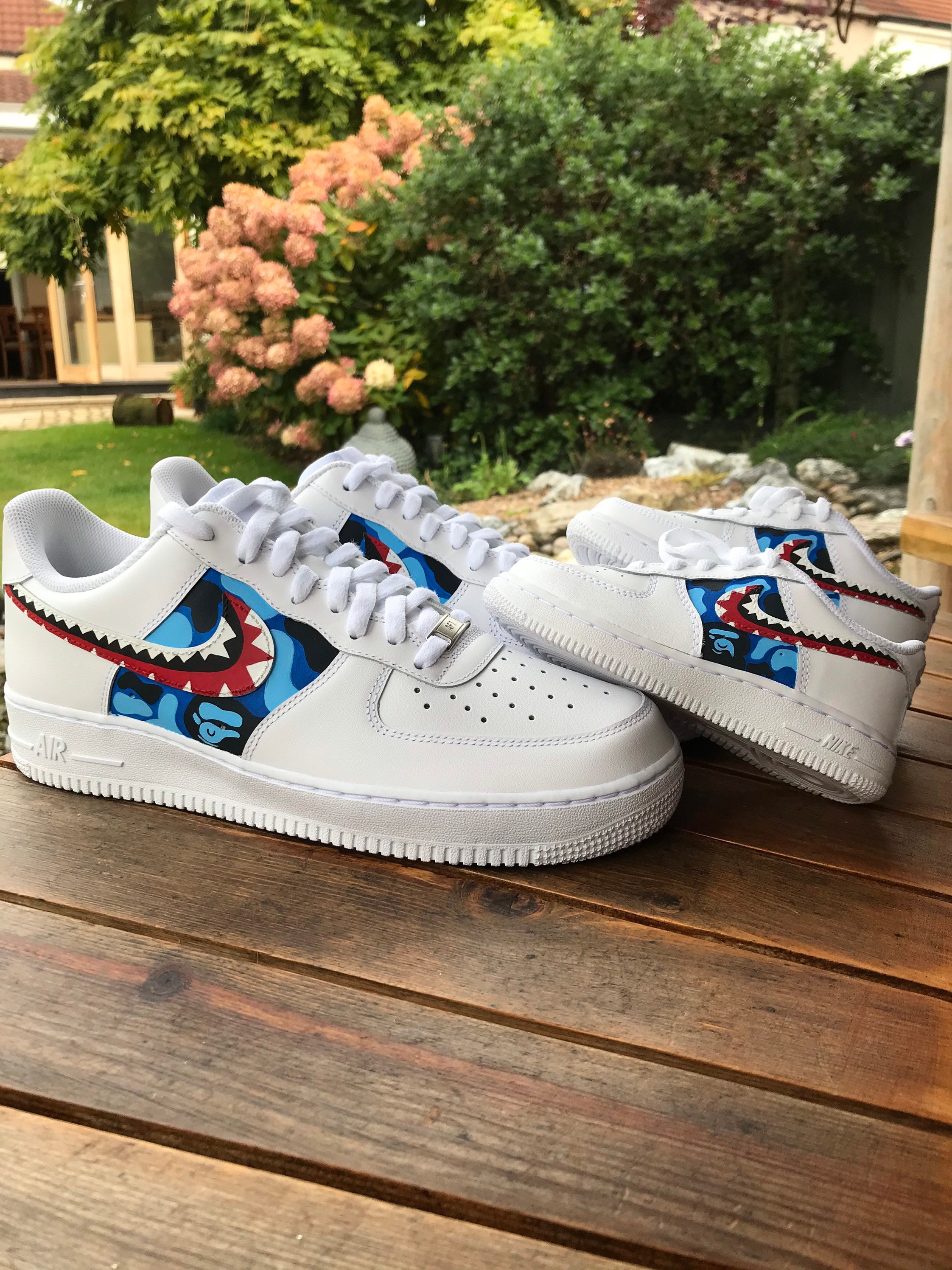 custom kids af1