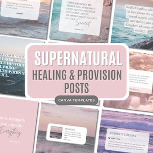 Christian Instagram Posts, Bible Verses Instagram, Christian Canva Templates, Spiritual HealingTemplates, Church Instagram Story Templates