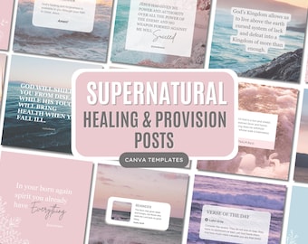 Christliche Instagram-Posts, Bibelverse für Instagram, christliche Canva-Vorlagen, Vorlagen für spirituelle Heilung, Instagram-Story-Vorlagen für Kirchen
