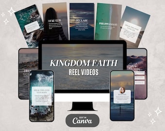 Reels cristianos de Instagram, plantillas cristianas de Instagram, Reels de Instagram, plantillas cristianas para redes sociales, videos de fe, Reels de versículos bíblicos