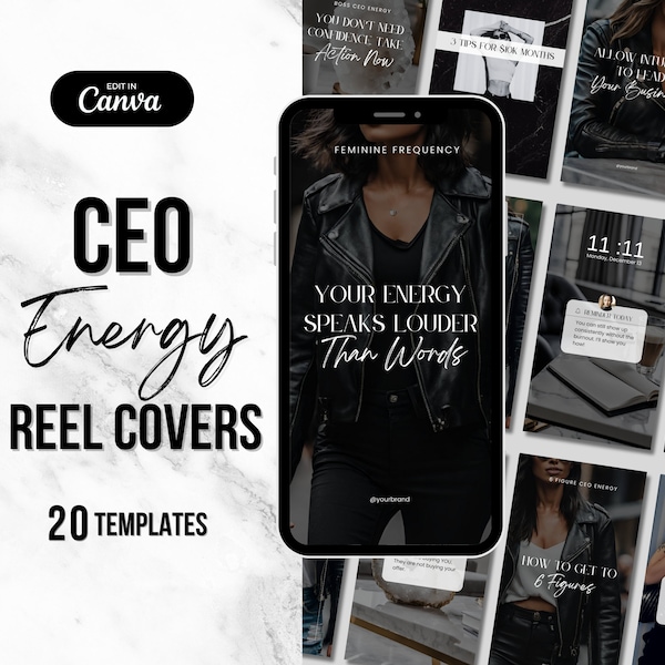 Reel Cover Template, Instagram Reel Covers, Reels Template, Business Coach Template, Black Instagram, Luxury Reels