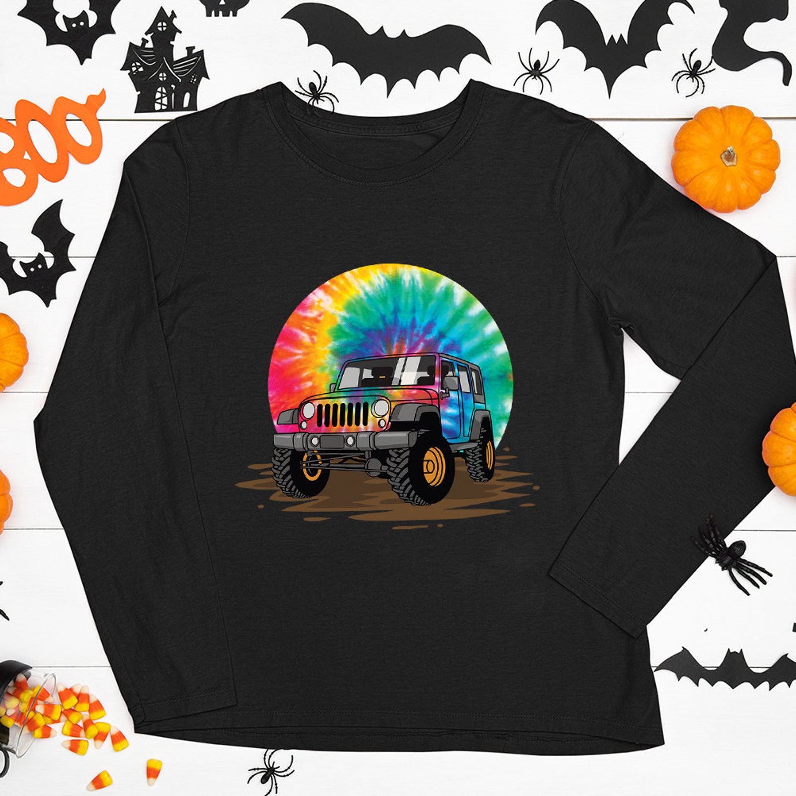 Jeep Tie Dye jeep wrangler accessories TShirt Jeep Lovers Etsy