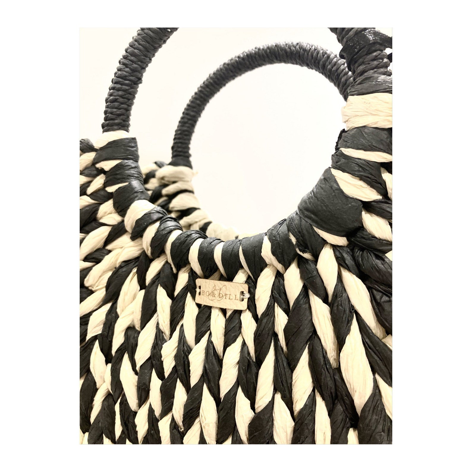 Rattan Straw Handbag Natural Straw Bag Rattan Bag Basket Etsy