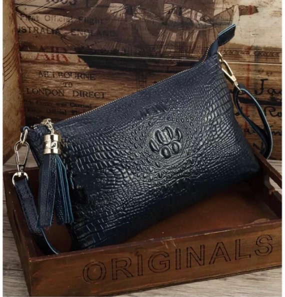 Navy clutch purse canada sale