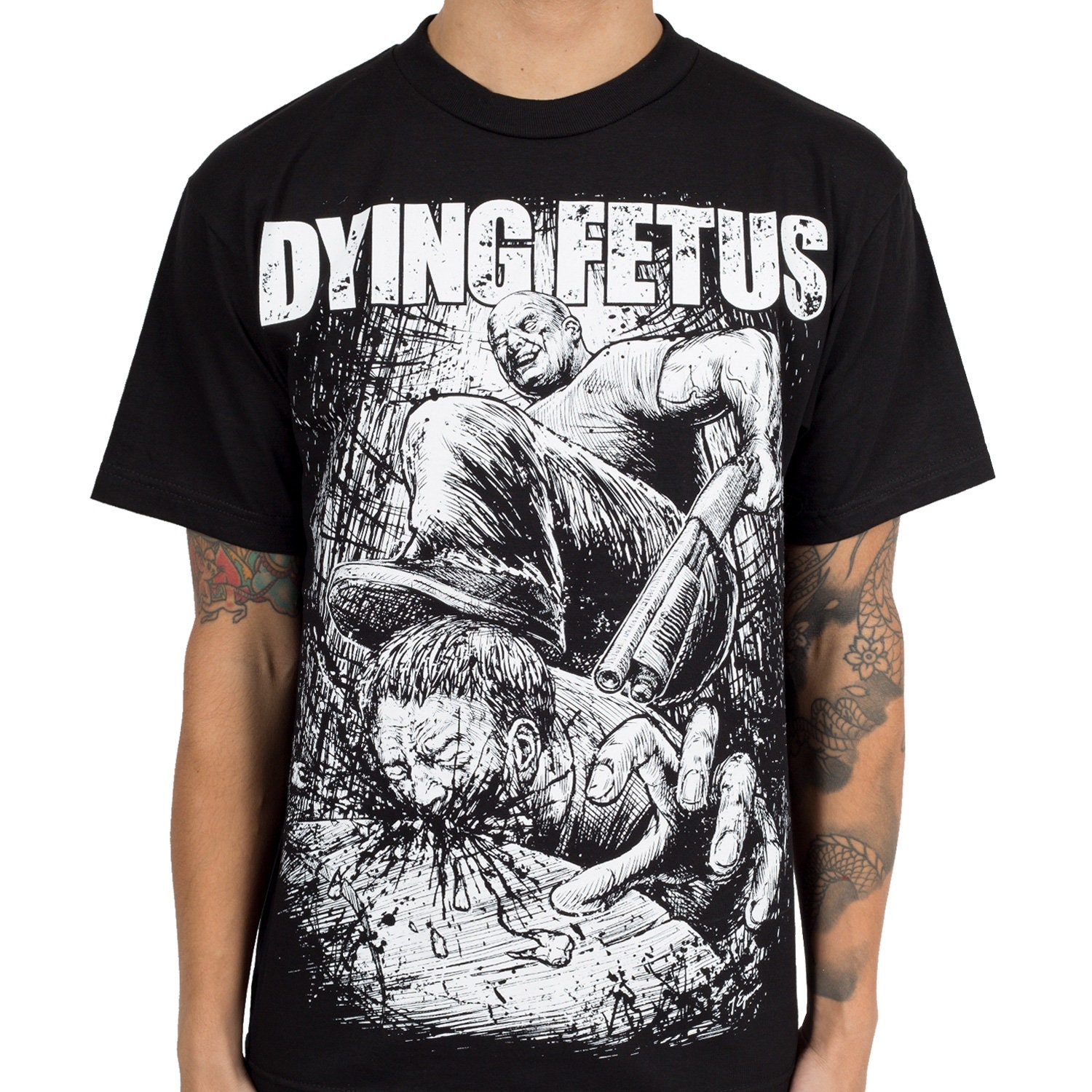 Dying Fetus tshirt brutal death metal band Etsy