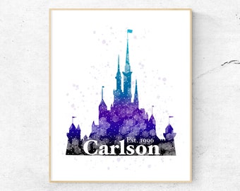 Princess Name Art Etsy