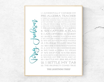 Percy Jackson Art Etsy