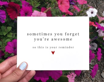 Printable You're Amazing Card, Just Because Card, Encouragement Card, Funny Thank You Card, Support Card, Thinking Of You, You're Awesome