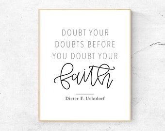Doubt Your Doubts - Etsy