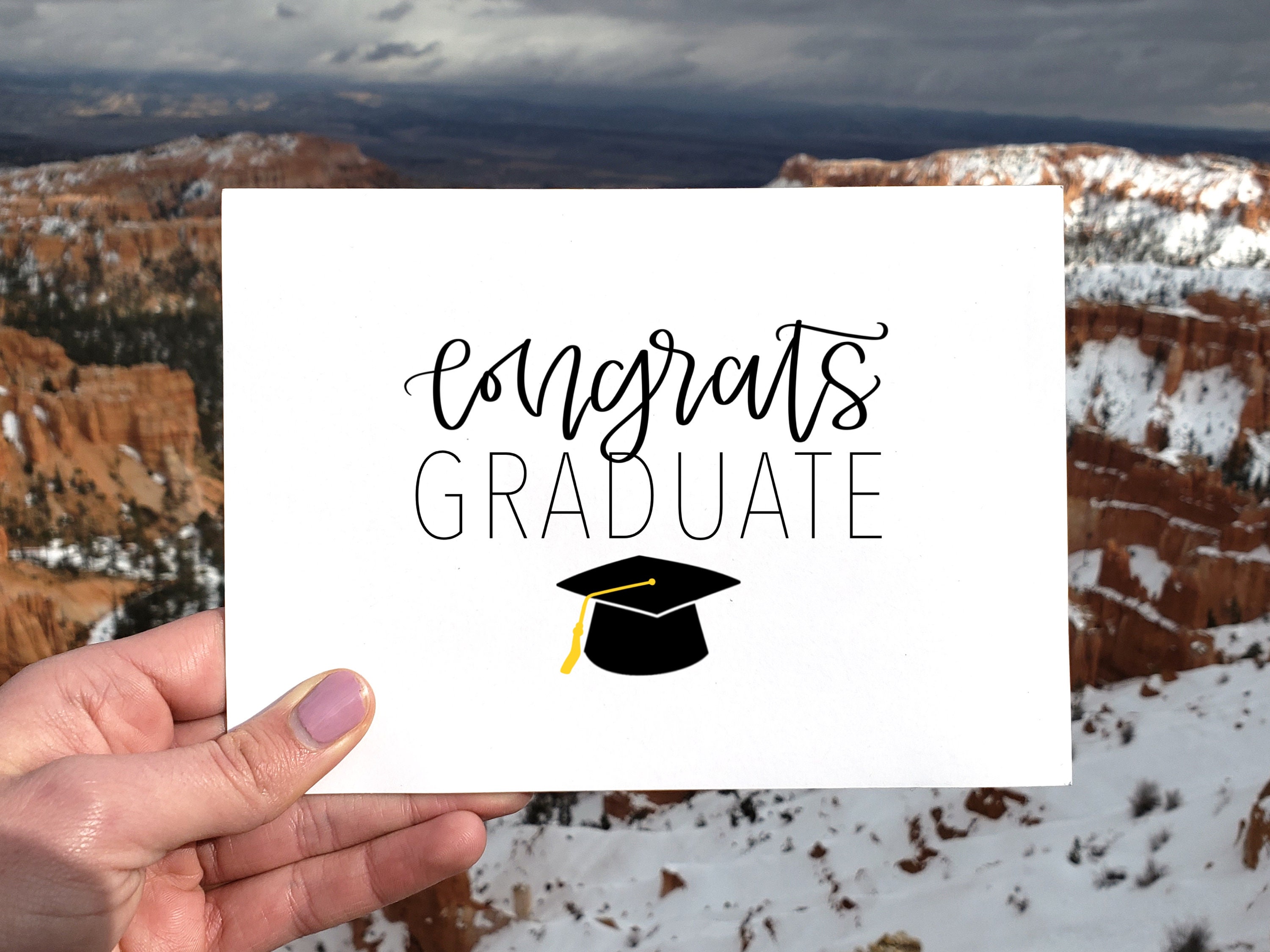 Congrats Graduate Card, Instant Download Graduation Card, Congrats Grad ...